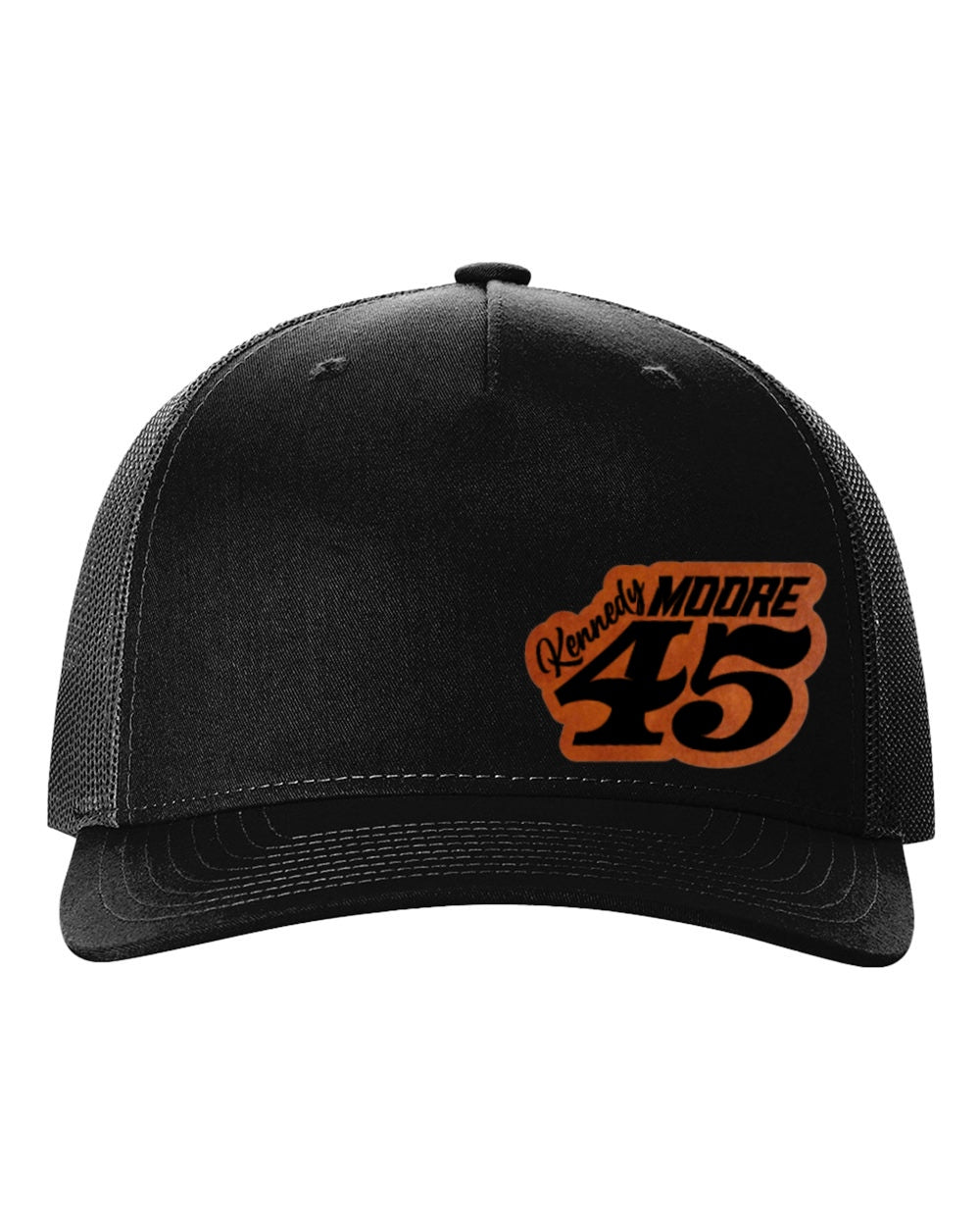 Kennedy Moore Racing Leather Patch Hat