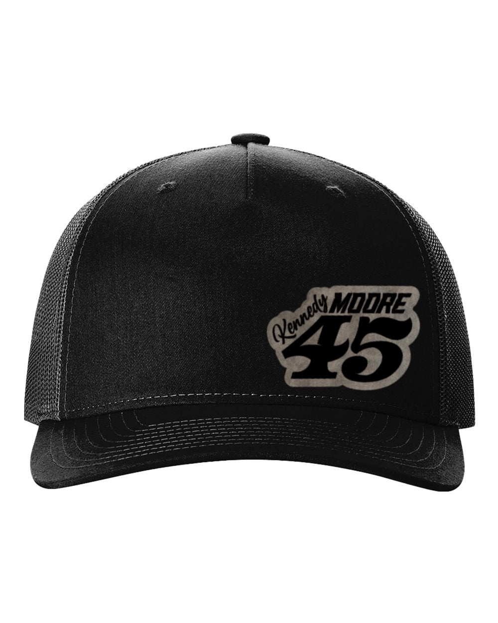 Kennedy Moore Racing Leather Patch Hat