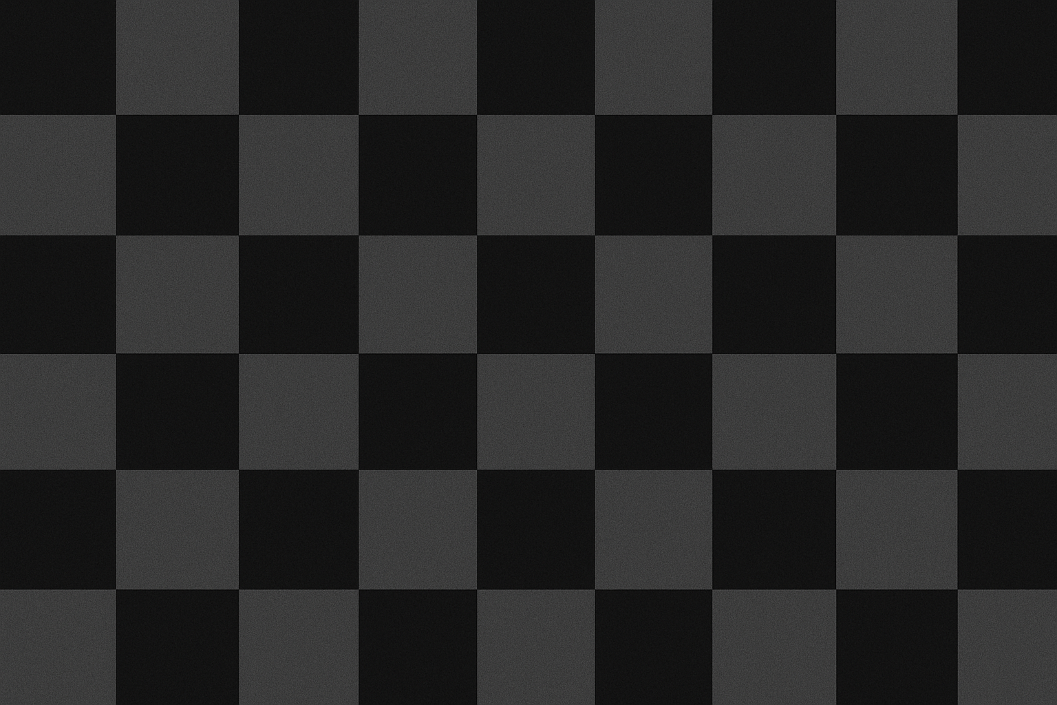 A checkered back ground dark grey and black checkered 
